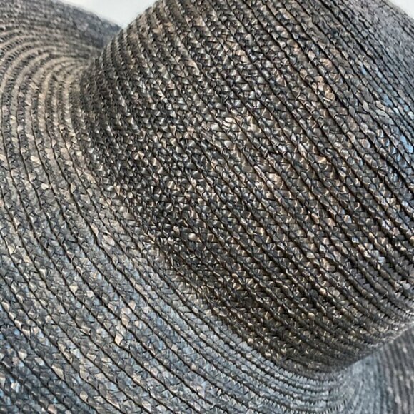 Festival Black Wide Brim Sun Hat - Picture 9 of 13